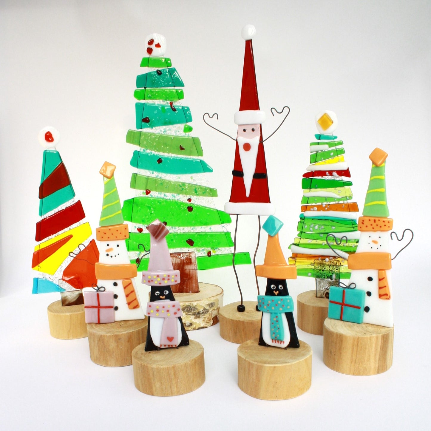 Christmas penguins