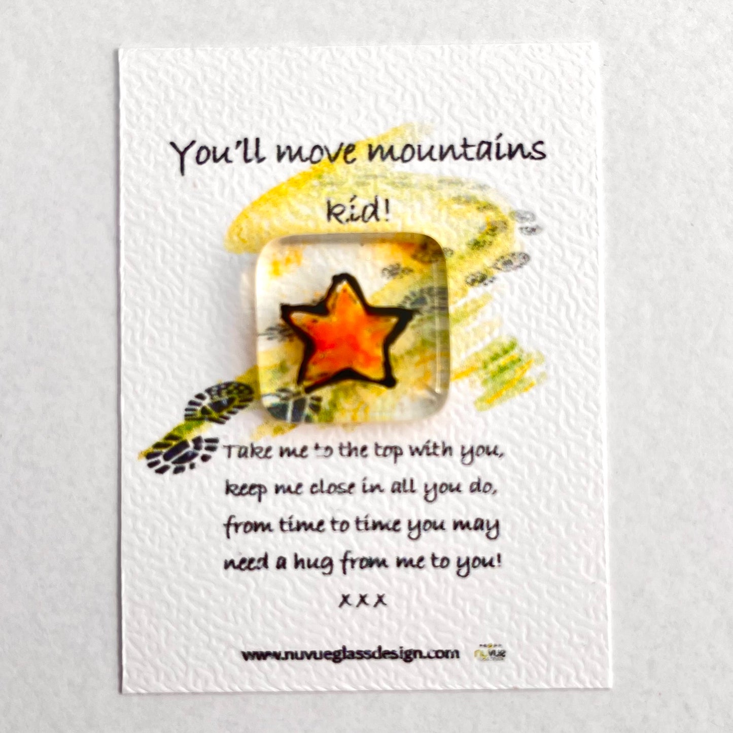 You'll move mountains! pocket hugs