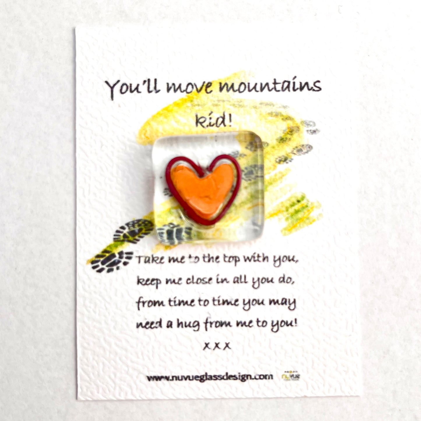 You'll move mountains! pocket hugs