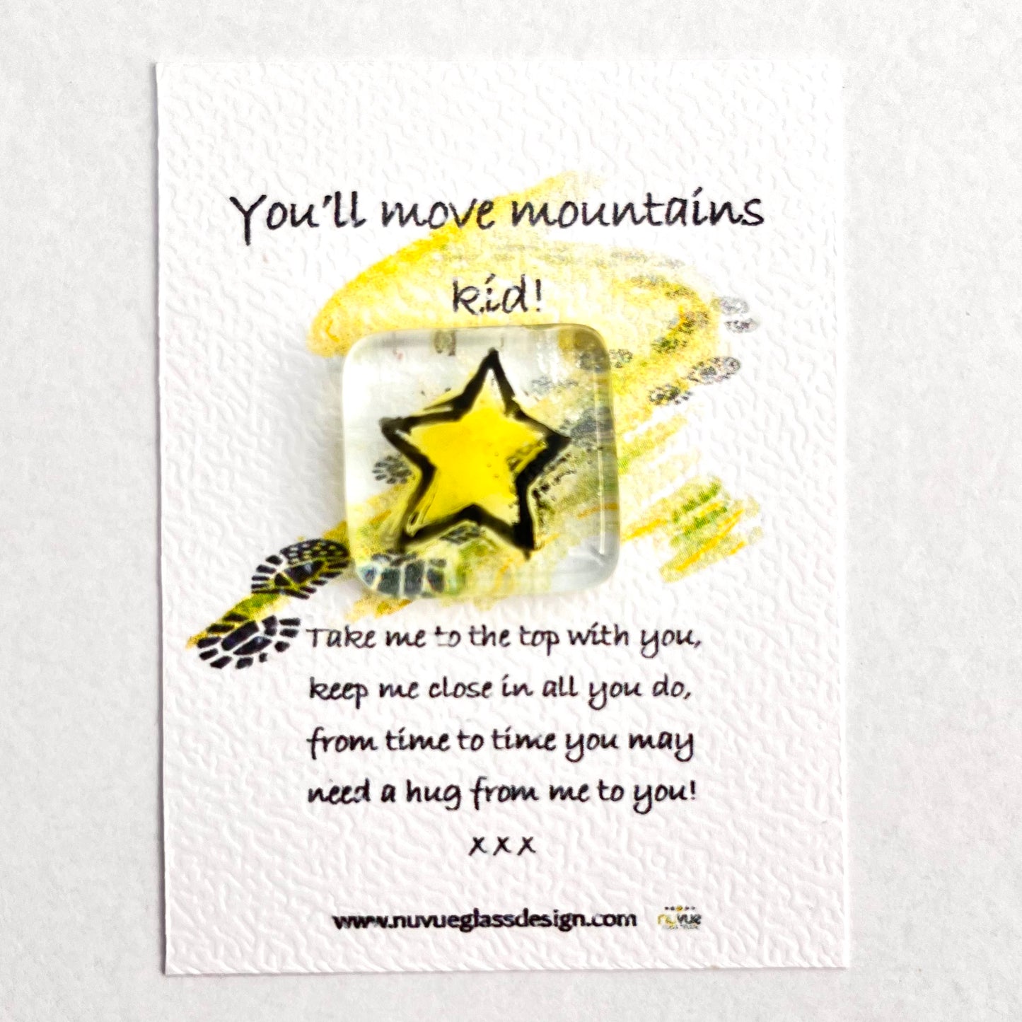 You'll move mountains! pocket hugs