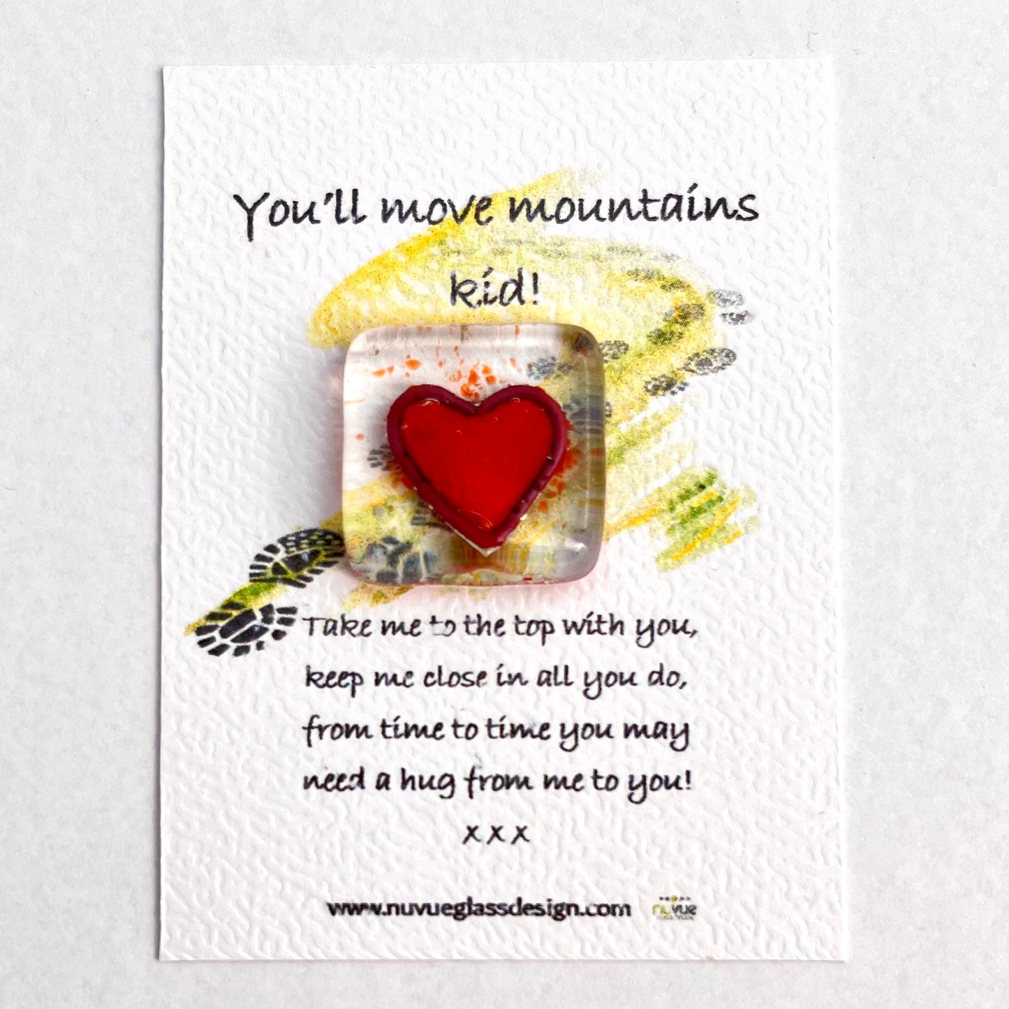 You'll move mountains! pocket hugs