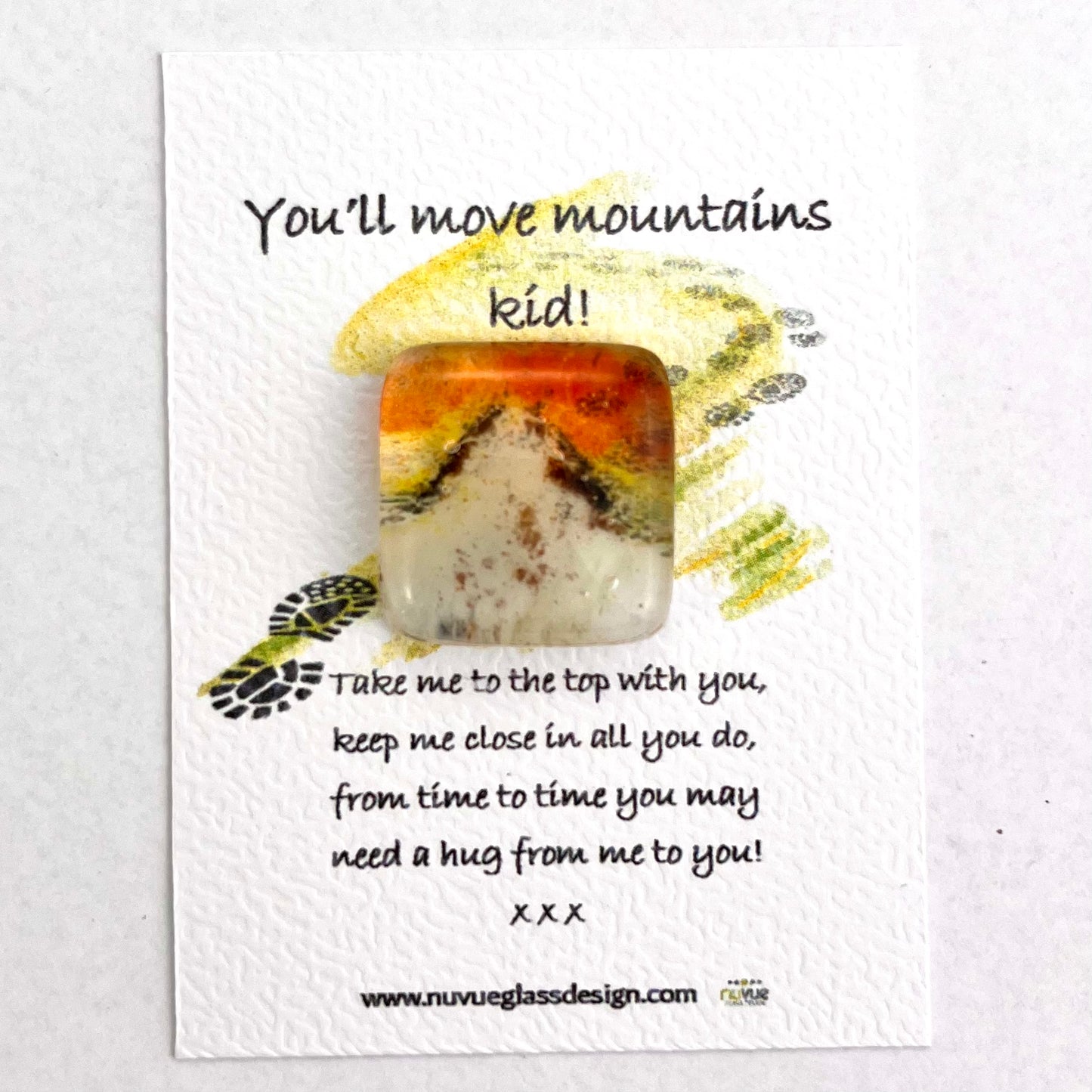 You'll move mountains! pocket hugs