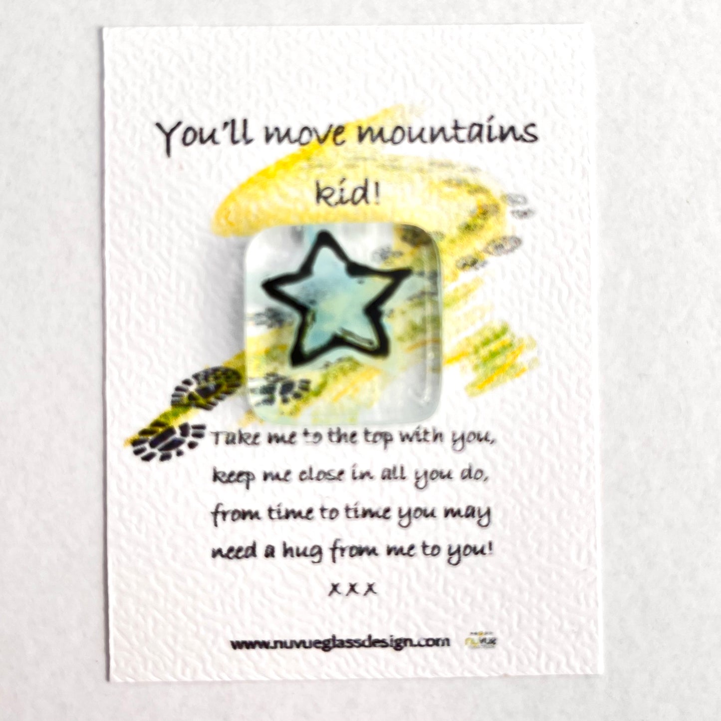 You'll move mountains! pocket hugs