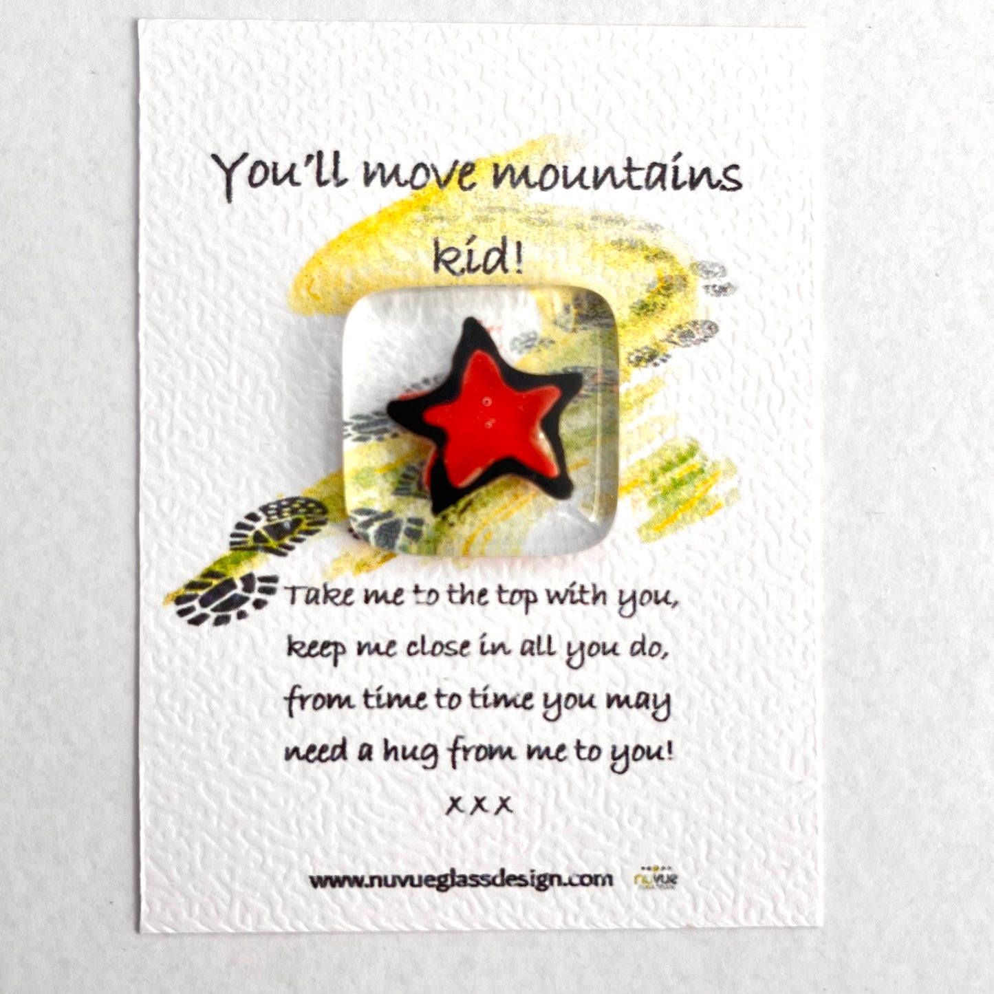 You'll move mountains! pocket hugs