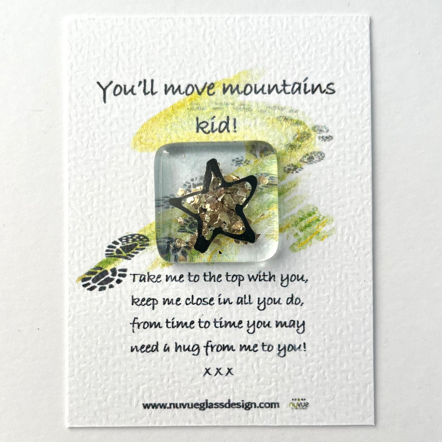 You'll move mountains! pocket hugs