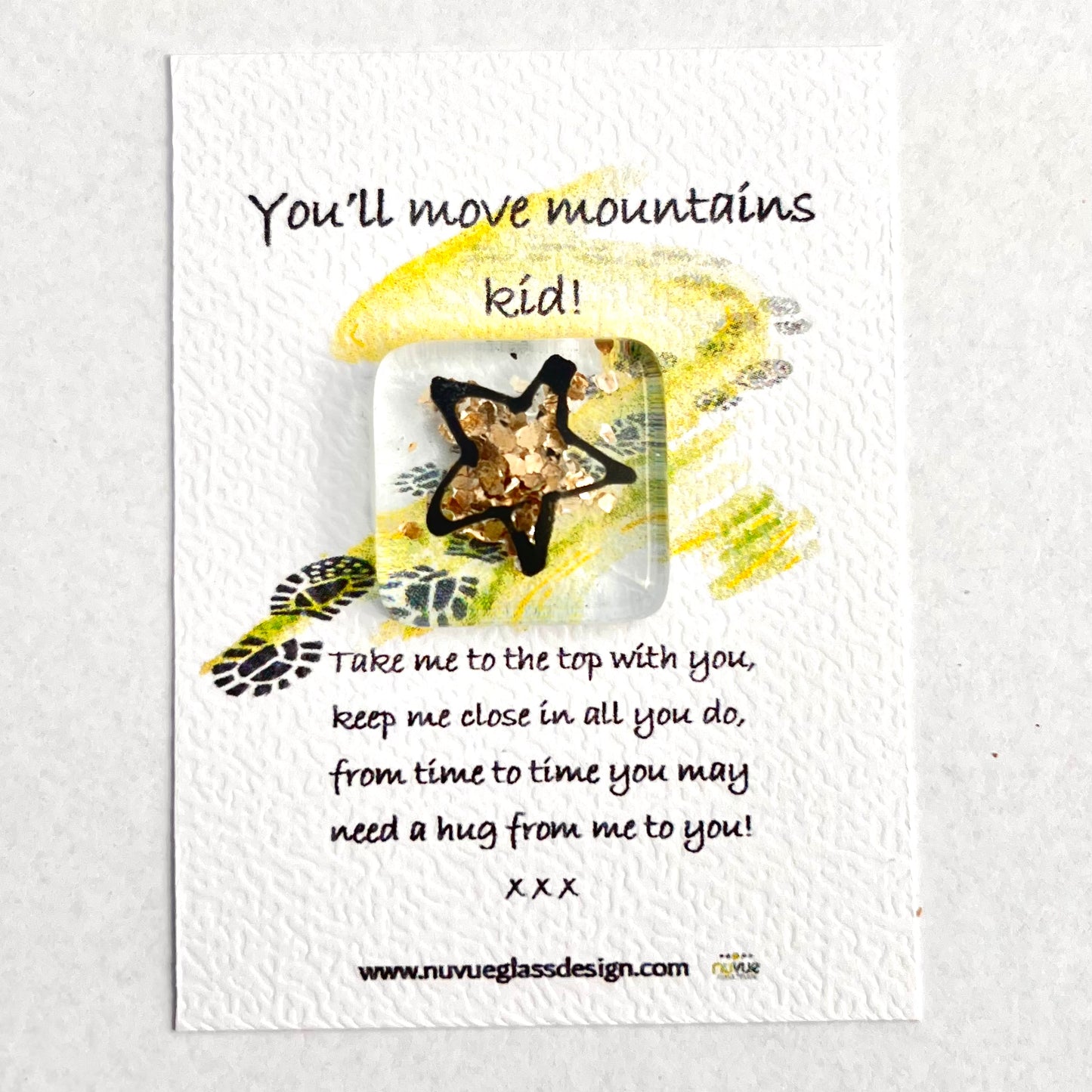 You'll move mountains! pocket hugs