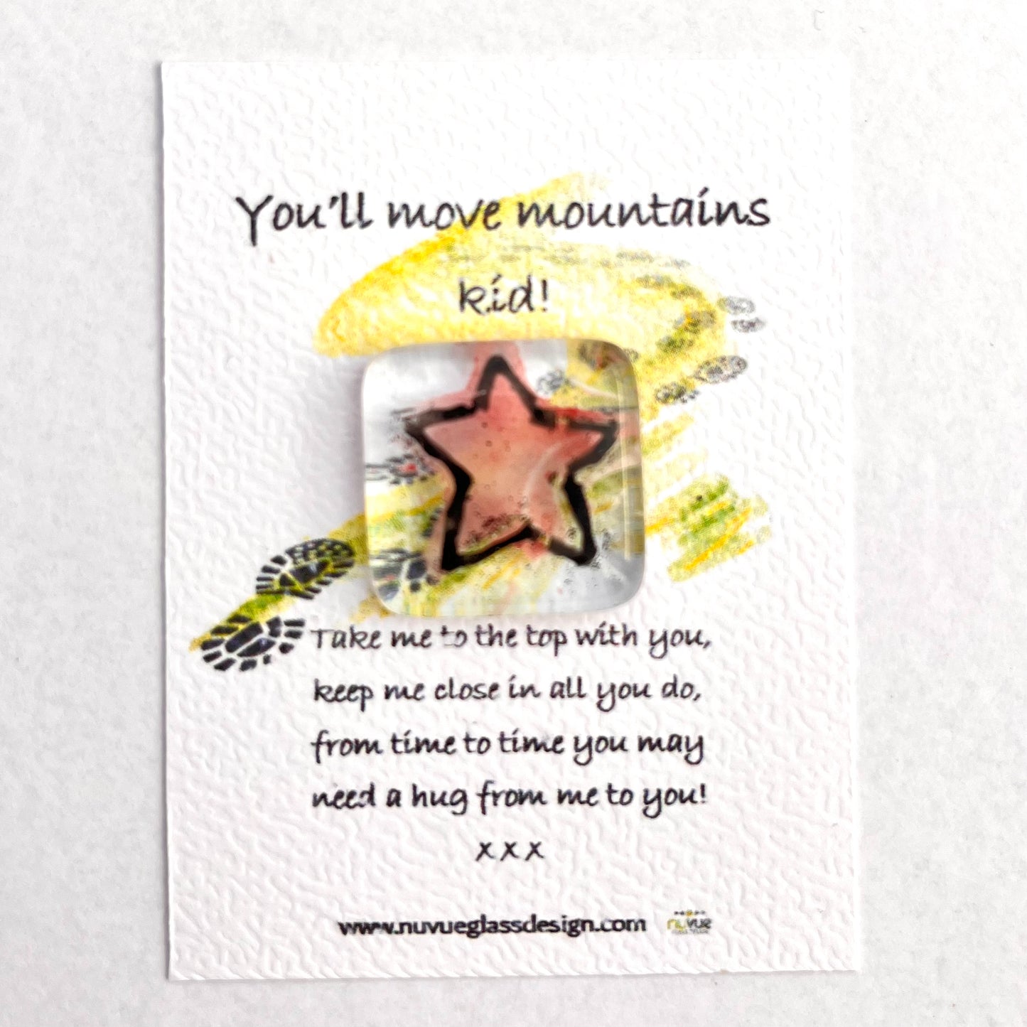 You'll move mountains! pocket hugs