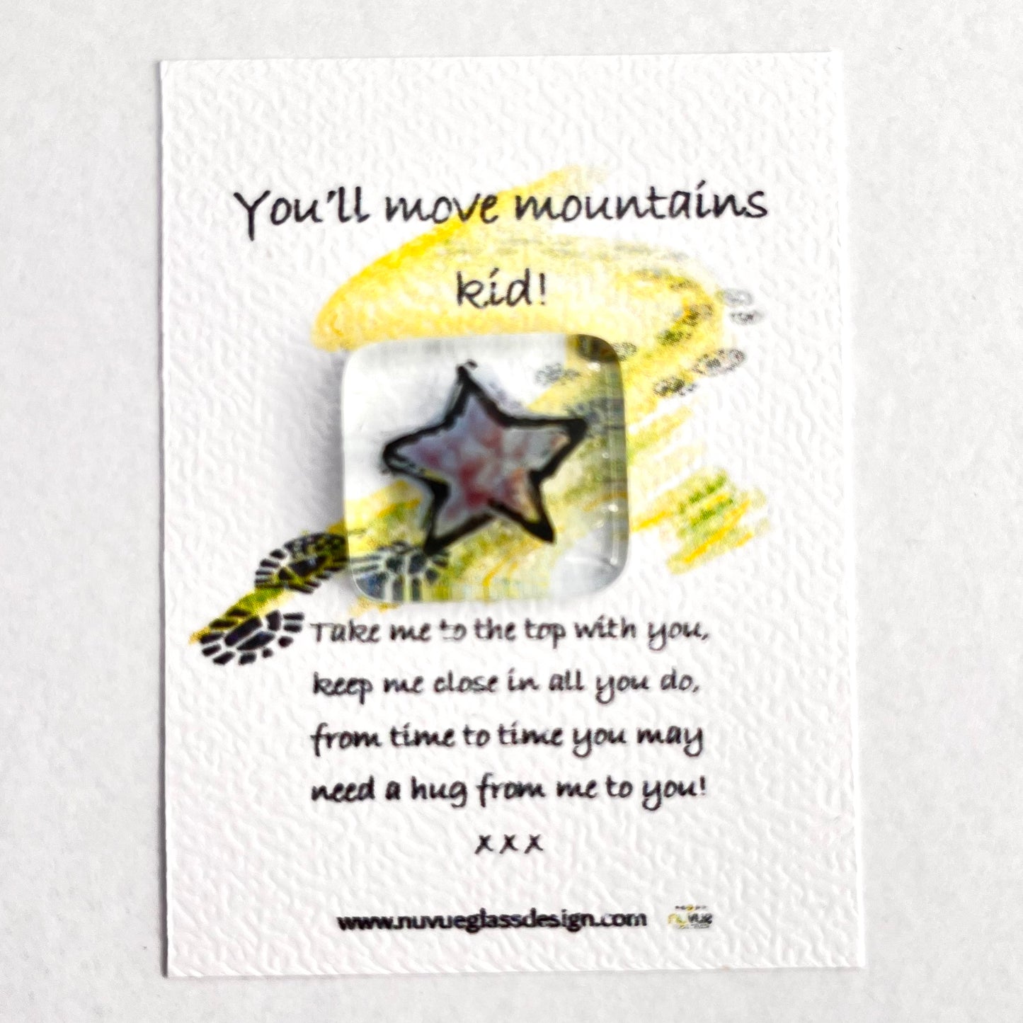 You'll move mountains! pocket hugs