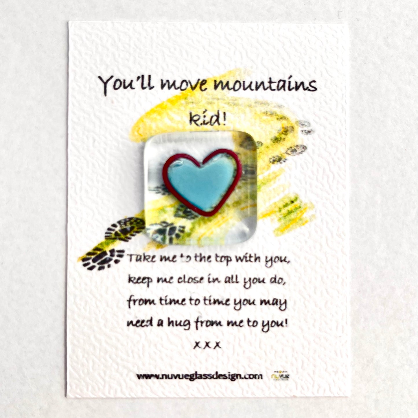 You'll move mountains! pocket hugs