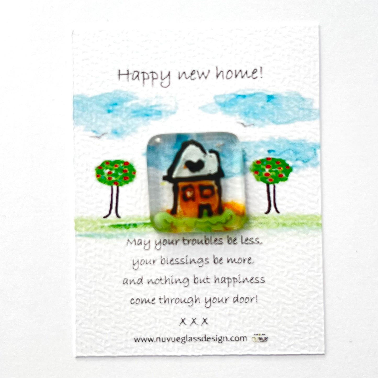 Happy New Home Pocket hug
