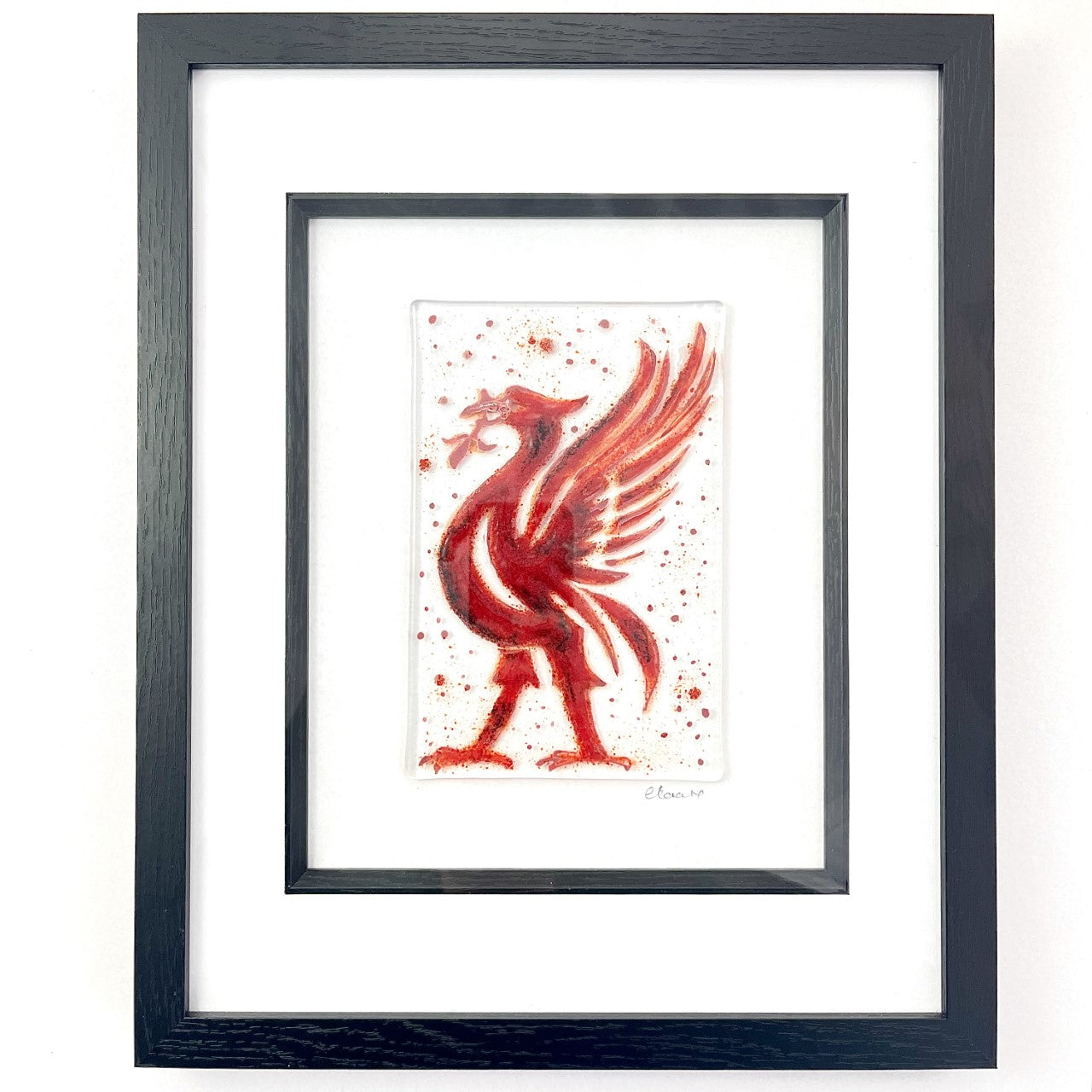 Liverpool Framed Glass Art