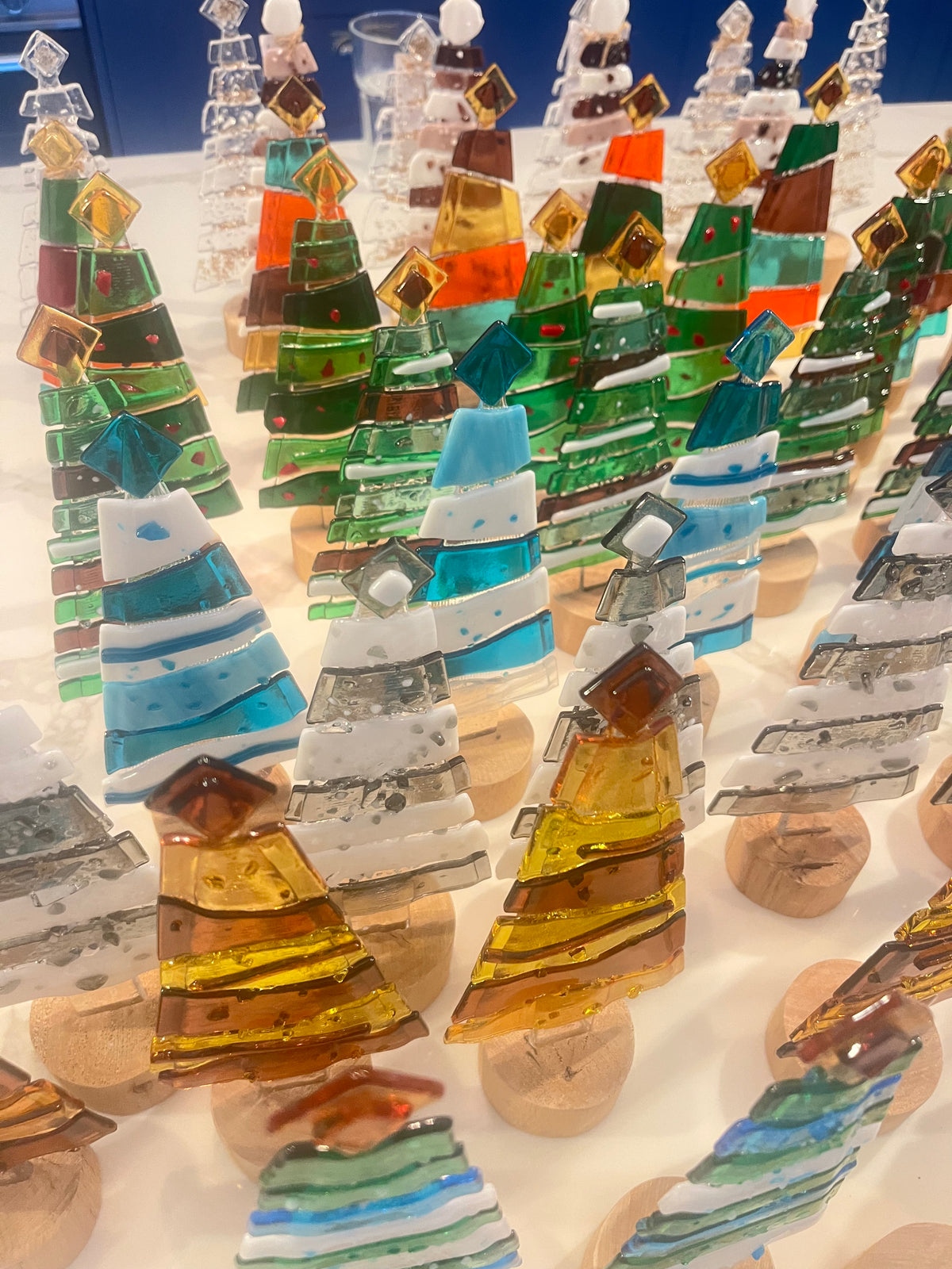Christmas glass fusing two hour workshops