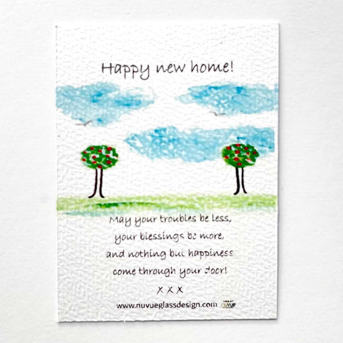 Happy New Home Pocket hug