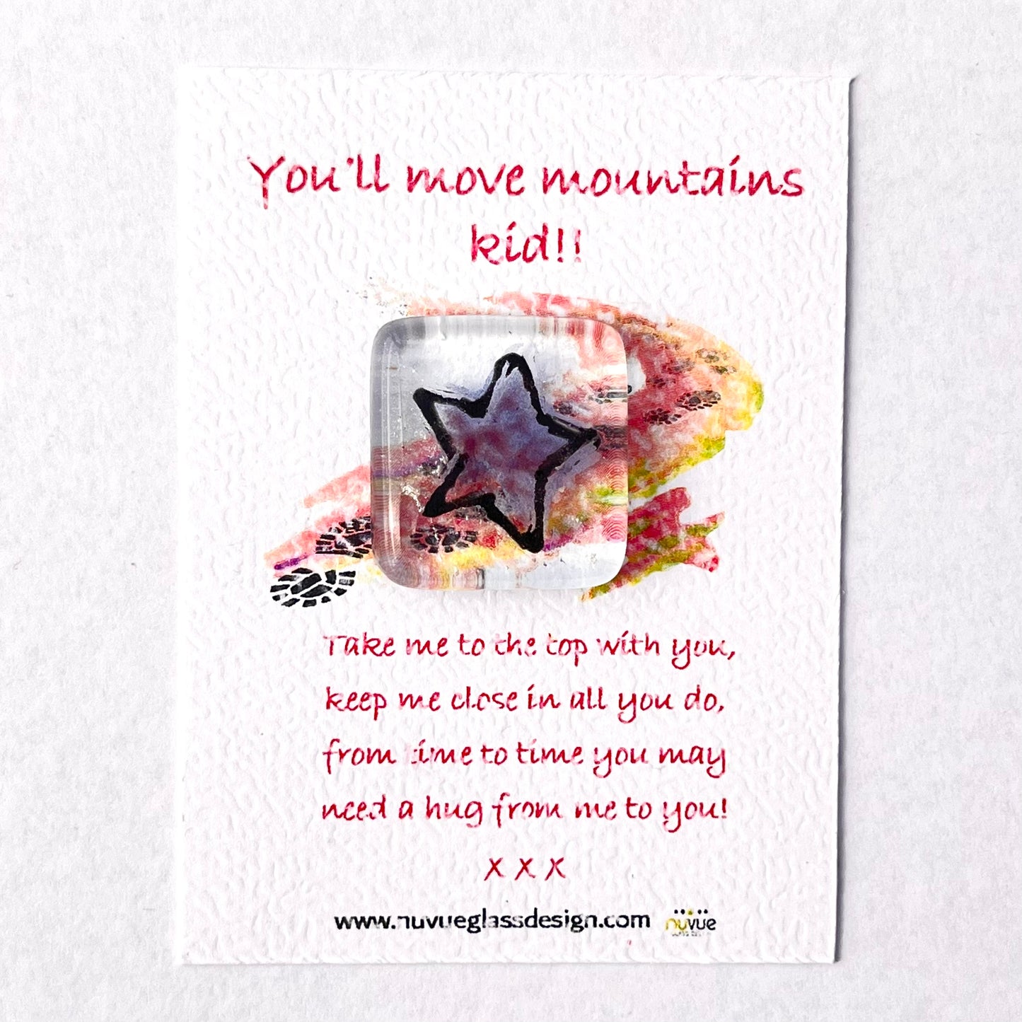 You'll move mountains! pocket hugs
